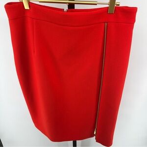 Red Antonio Melani Skirt, Size 14